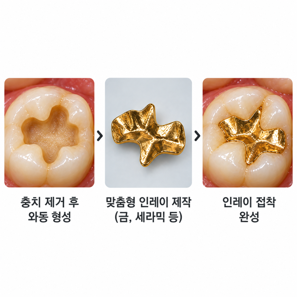 상일동역치과 어금니 충치 인레이, 세라믹·지르코니아·골드 뭐가 다를까요? 관련 이미지 4