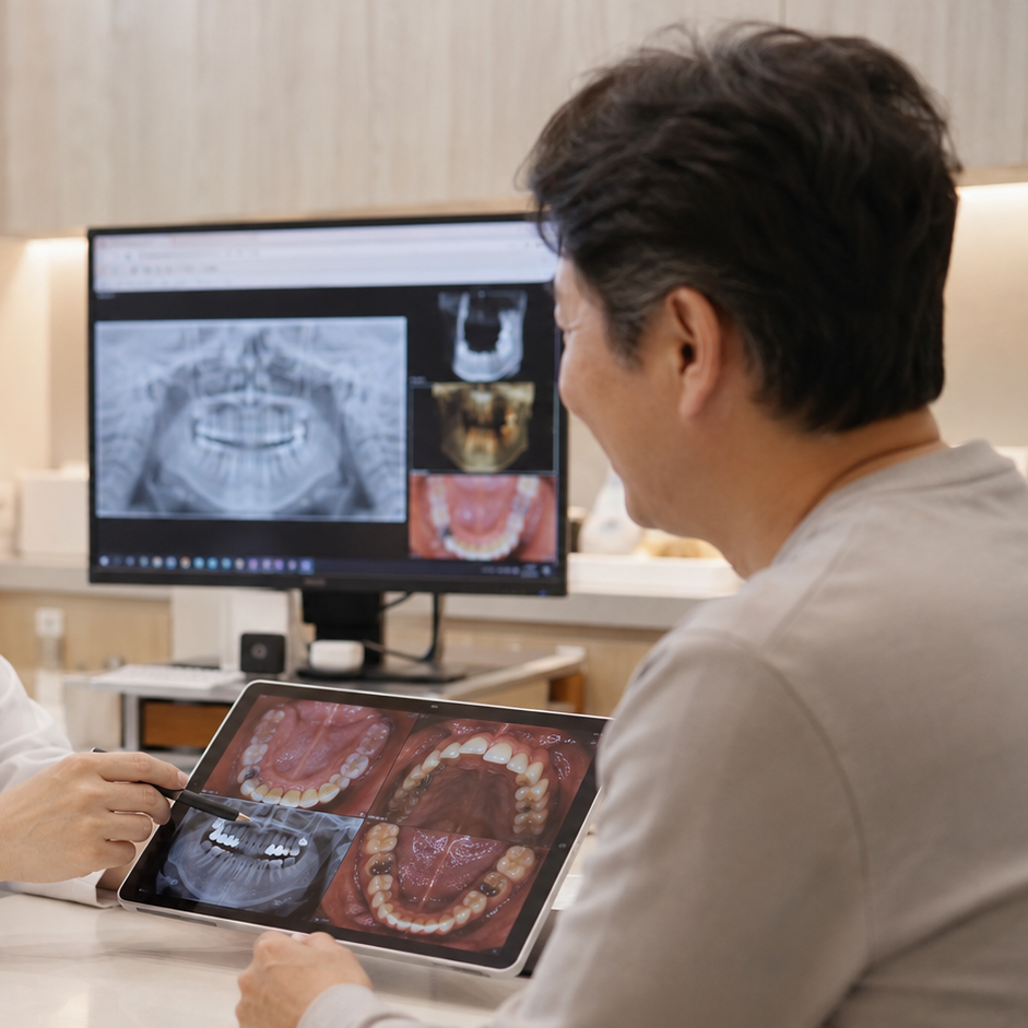 What If Your Front Teeth and Molars Have Problems at the Same Time? The Order of Implant Treatment image 7