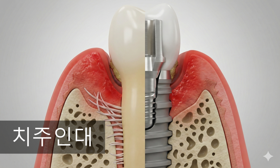 상일역 임플란트, 음식물 끼는 이유, 처음엔 안 그랬는데 왜 점점 심해지는 걸까요? 관련 이미지 1