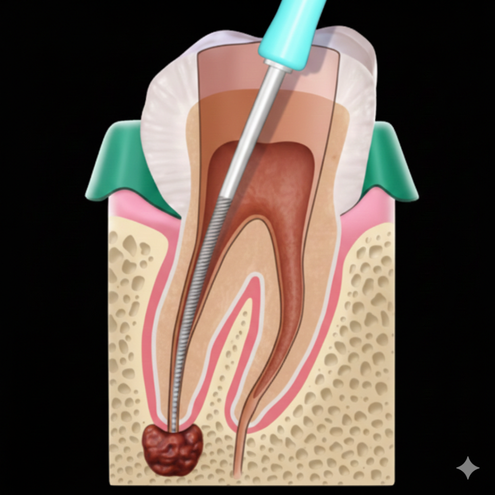 앞니가 검게 변색된 이유, 신경치료 후 꼭 크라운으로 씌워야 하는 걸까요? 관련 이미지 1