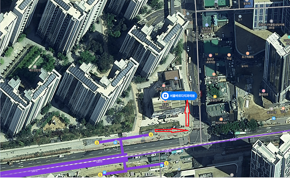 (항상 진심을 다하는) 서울바르다치과 찾아오시는 길 관련 이미지 2