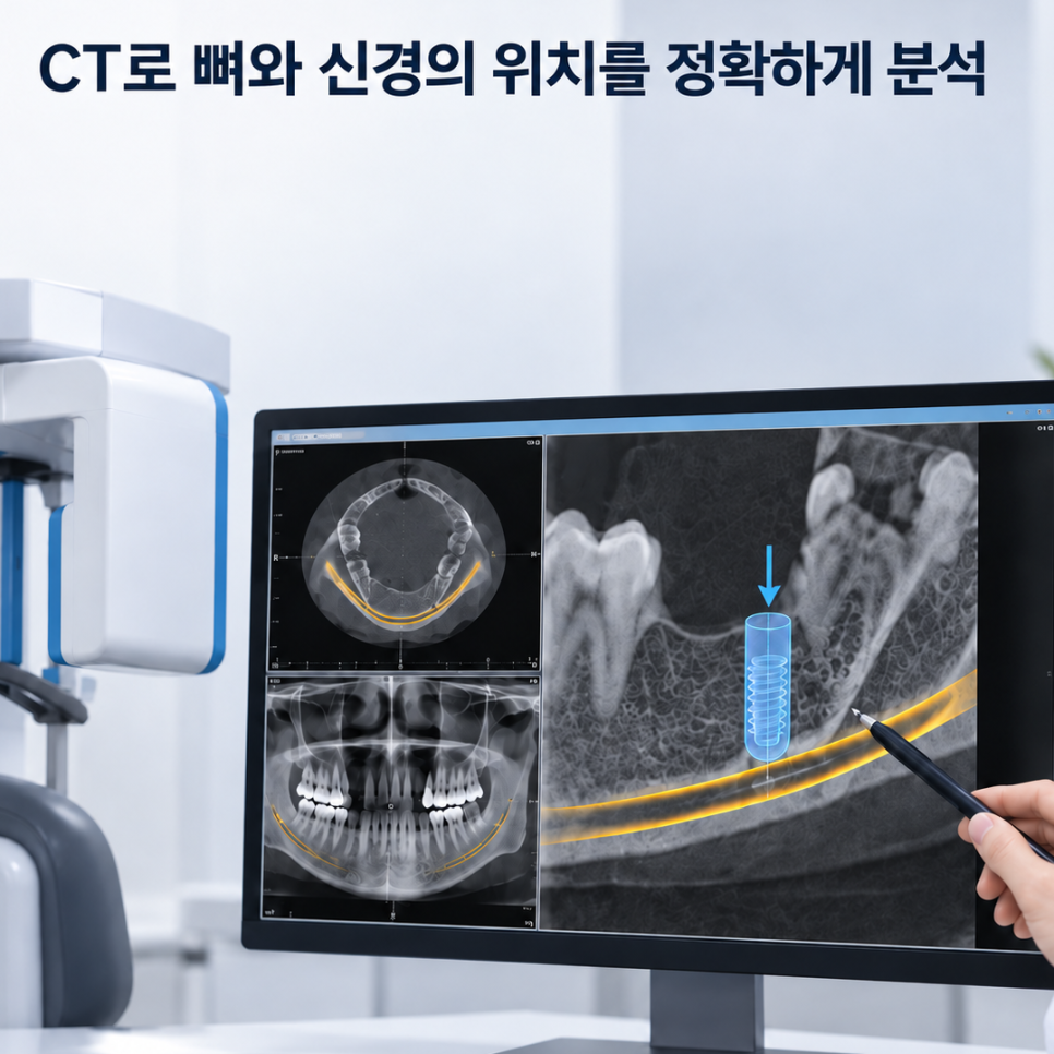 하치조신경 가까운 아래 어금니 임플란트, 안전하게 심는 법 관련 이미지 6