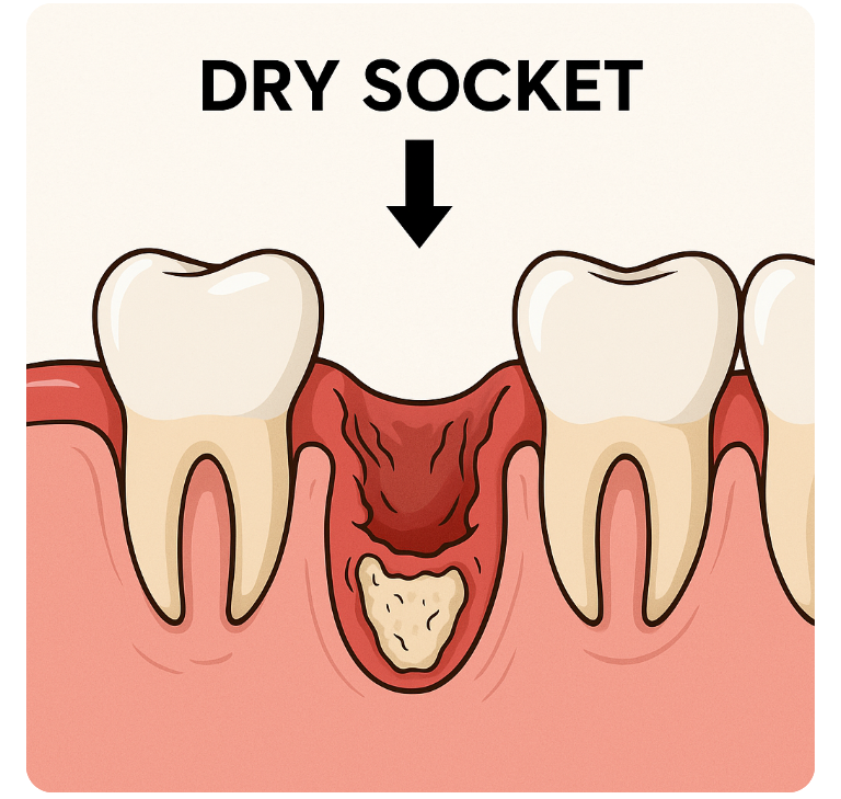 매복 사랑니 발치 후 냄새 드라이소켓 증상일 수 있습니다 . 관련 이미지 4