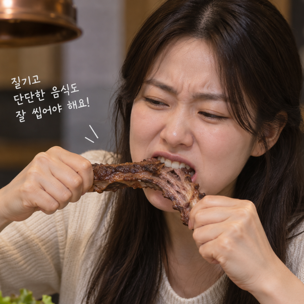 입 벌릴 때 턱이 아프고 소리가 난다면 응급 턱관절 신호입니다. 관련 이미지 2
