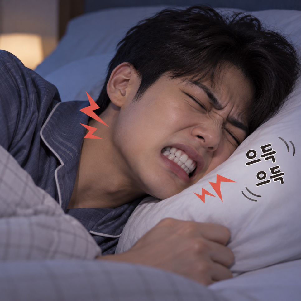 턱이 아픈데 이갈이 때문일까요? 저는 이갈이 없는데.. 관련 이미지 1