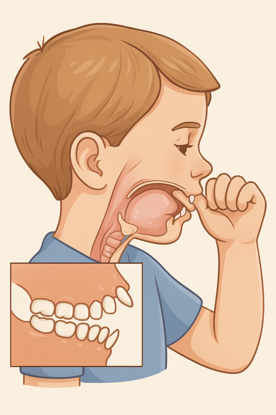 앞니 안물림 면을 끊어먹지 못하는 개방교합 치료가 시급합니다. 관련 이미지 5