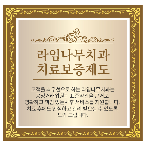 예진시스템을 통하여 신뢰를 쌓는 명동치과, 라임나무 관련 이미지 8