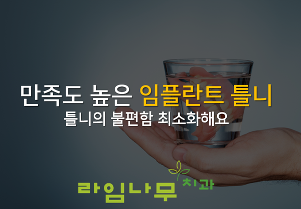 명동치과 만족도 높은 임플란트 틀니 알아보기! 라임나무 관련 이미지 1