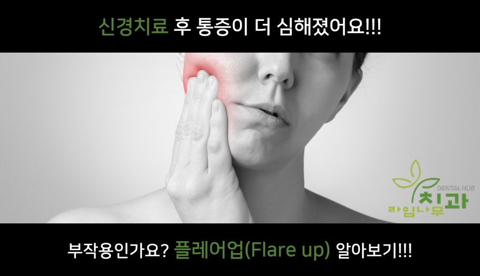 명동치과 신경치료후 통증이 더 심해졌어요! 신경치료 부작용? 플레어업(Flare up) 알아보기! 관련 이미지 1
