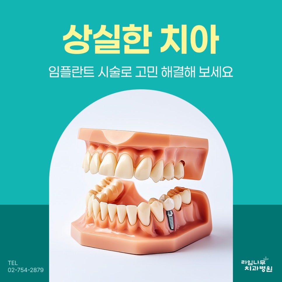 상실한 치아, 임플란트 시술로 고민 해결해 보세요 관련 이미지 2