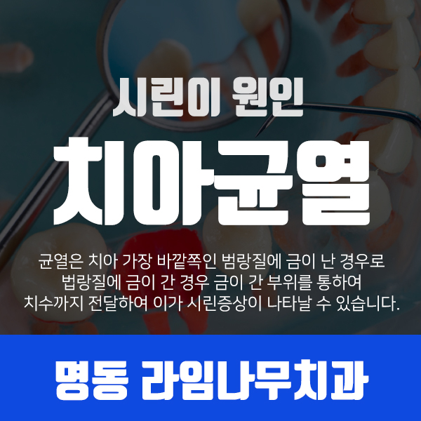치아가 시려요.. 원인에 대해 명동치과가 알려드려요! 관련 이미지 4