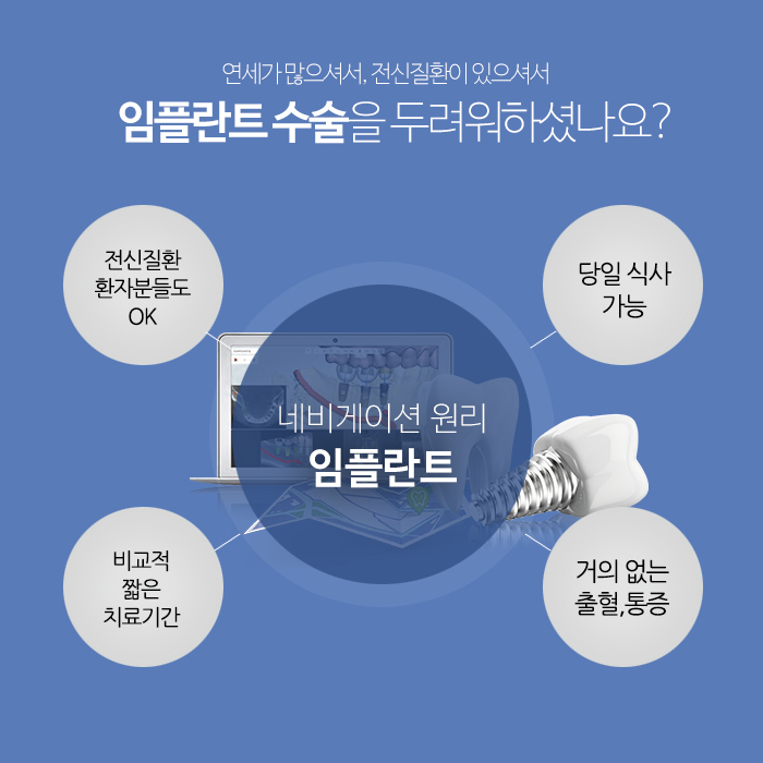 하루 만에 완성하는 임플란트, 만성질환이 있어도 OK 관련 이미지 7