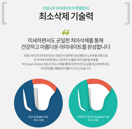 [라임나무치과] 앞니 벌어짐, 앞니 깨짐 최소삭제 라미네이트 관련 이미지 2