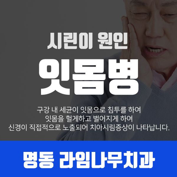 치아가 시려요.. 원인에 대해 명동치과가 알려드려요! 관련 이미지 2