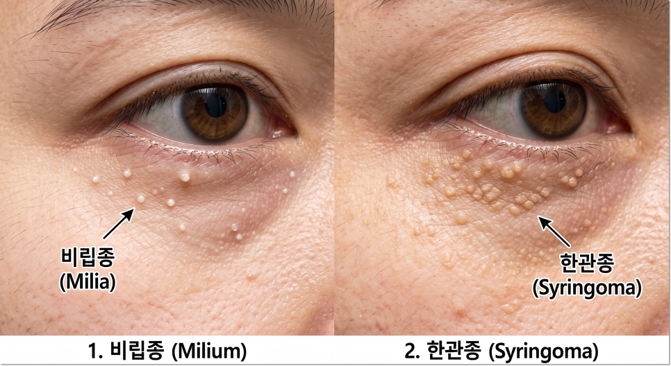 강남 한관종피부과, 원장이 정리한 한관종&middot;비립종 차이 3가지 관련 이미지 3