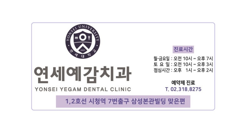 보건복지부인증 외국인환자 유치의료기관 <시청역 연세예감치과> 관련 이미지 8