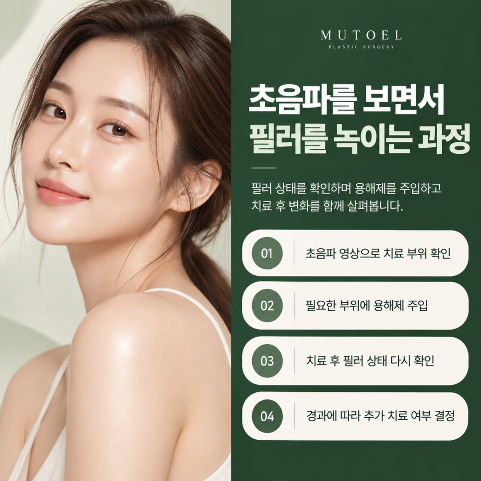 필러 녹이기, 초음파로 확인하며 녹이는 이유 관련 이미지 4