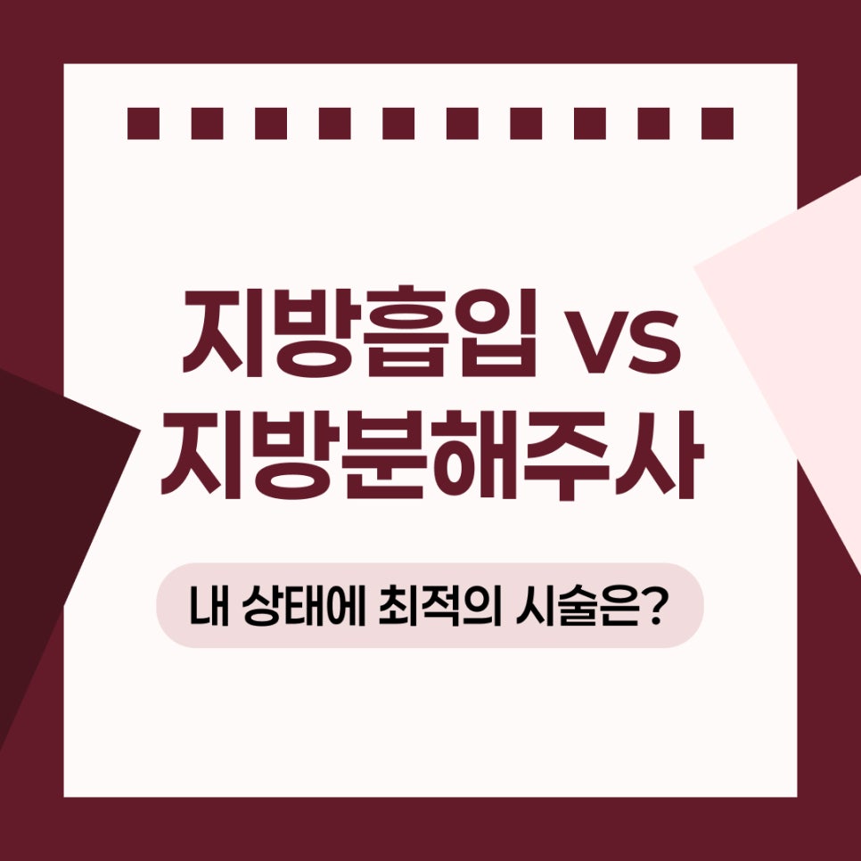 삼성역,삼성동 직장인 지방흡입 vs 지방분해주사, 비교 가이드 관련 이미지 2