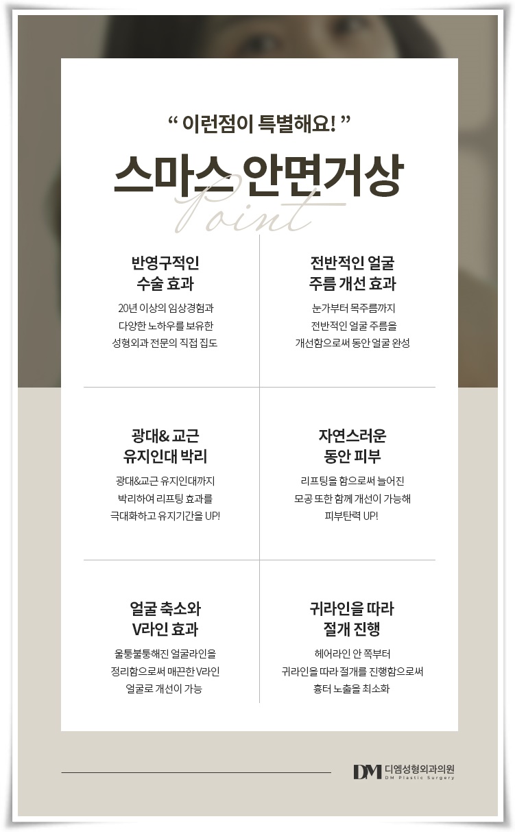 안면거상, 탄력을 잃은 피부가 고민이라면 관련 이미지 10