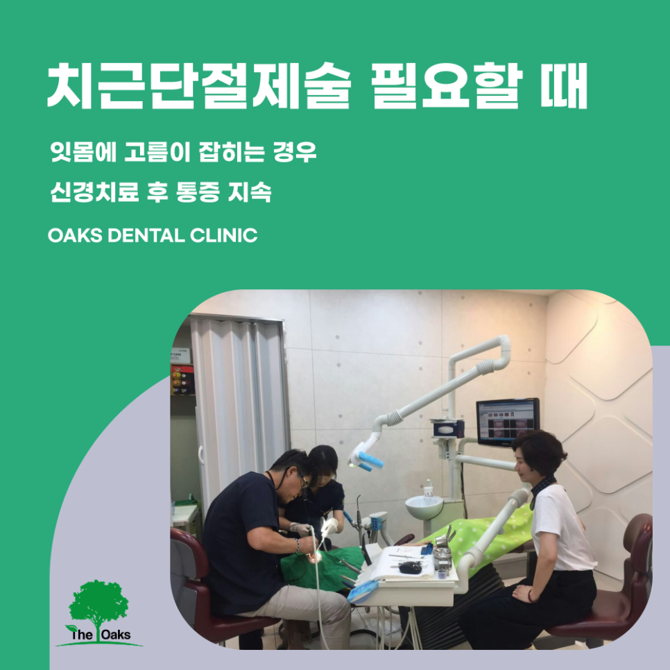 강남역치과 치근단절제술 자연치아를 지키는 마지막 수술 관련 이미지 1