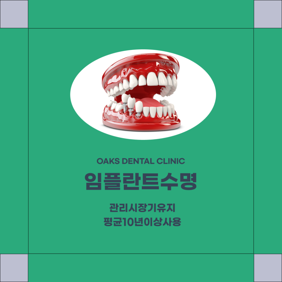 압구정동치과 임플란트수명 오래 유지하기 위한 관리와 핵심 요소 관련 이미지 1
