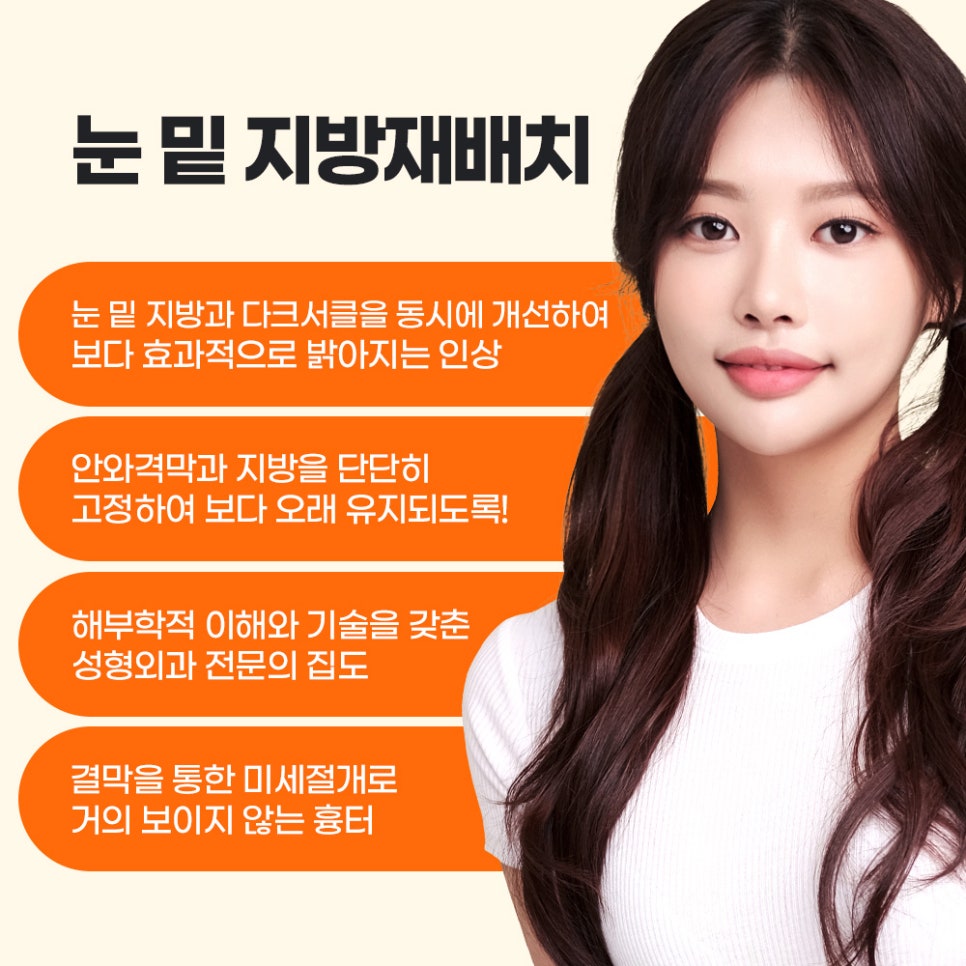 다크서클, 눈 밑 꺼짐, 눈 밑 주름 눈밑지방재배치로 한 번에 개선! 관련 이미지 6