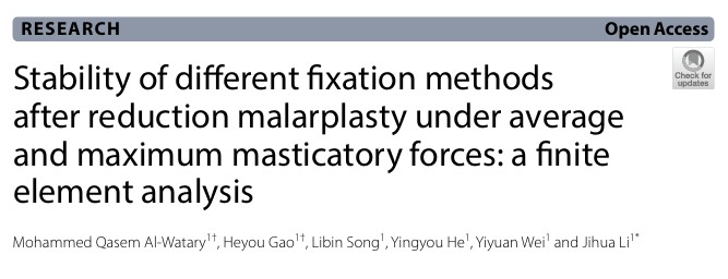 [Paper Review] What Matters More in Zygoma Reduction Than Double or Triple Fixation image 1