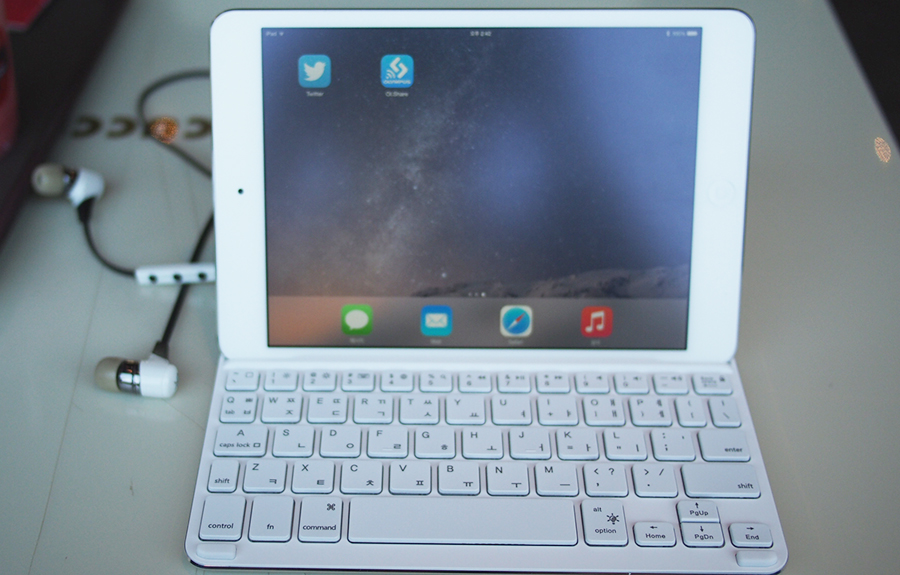 아이패드미니2와 환상조합, 무아스 블루투스 키보드! 관련 이미지 9