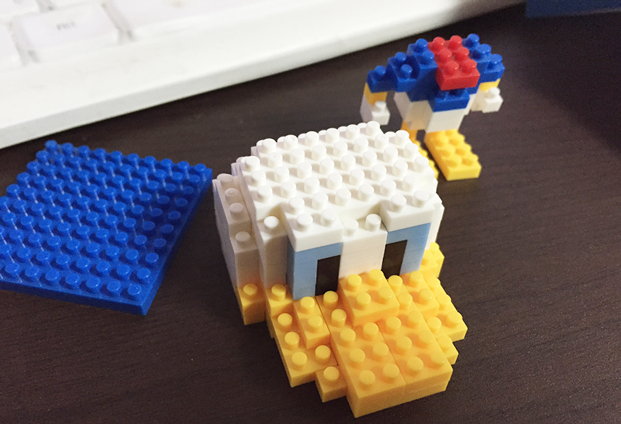 나노블럭에 맛들인 며니의 첫 완성품 관련 이미지 5