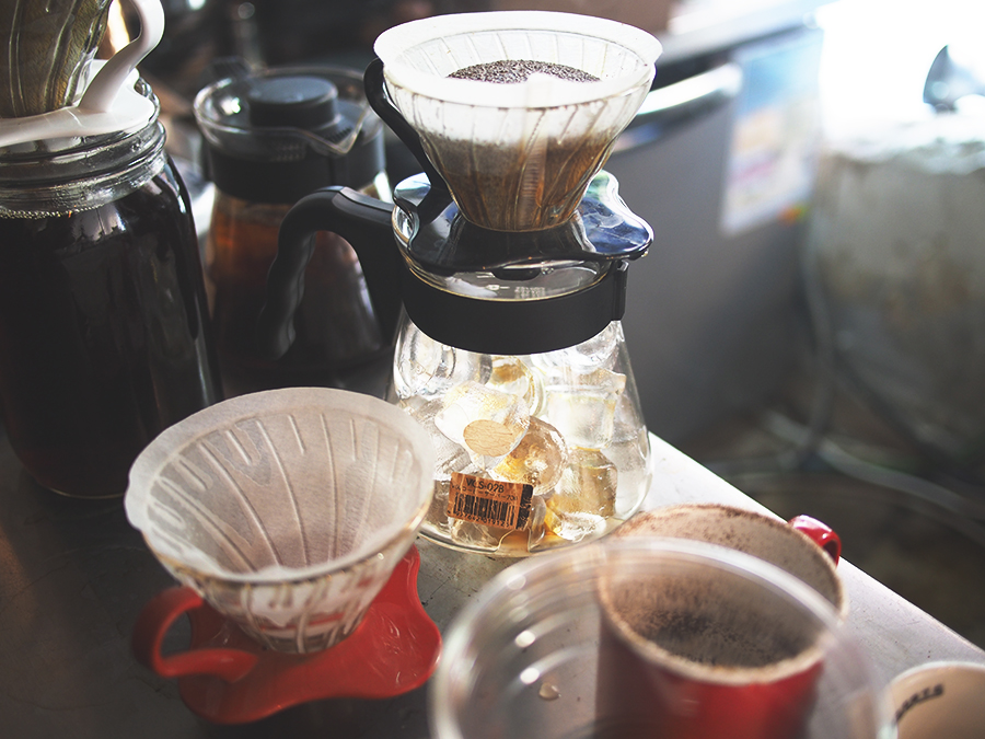 드립커피라는 걸 처음 마셔본 며니는 놀랐다고 한다..카페 사루! 관련 이미지 3