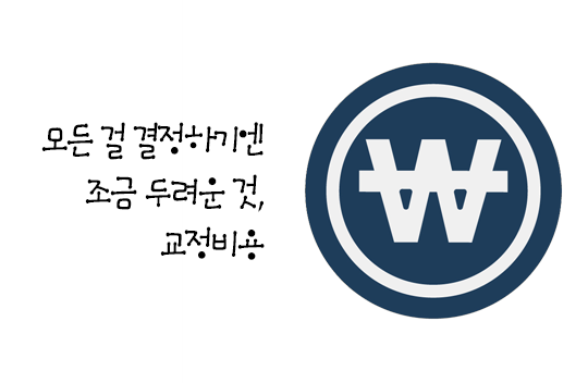 교정비용 하나만으로 모든 것을 결정한다? 관련 이미지 3