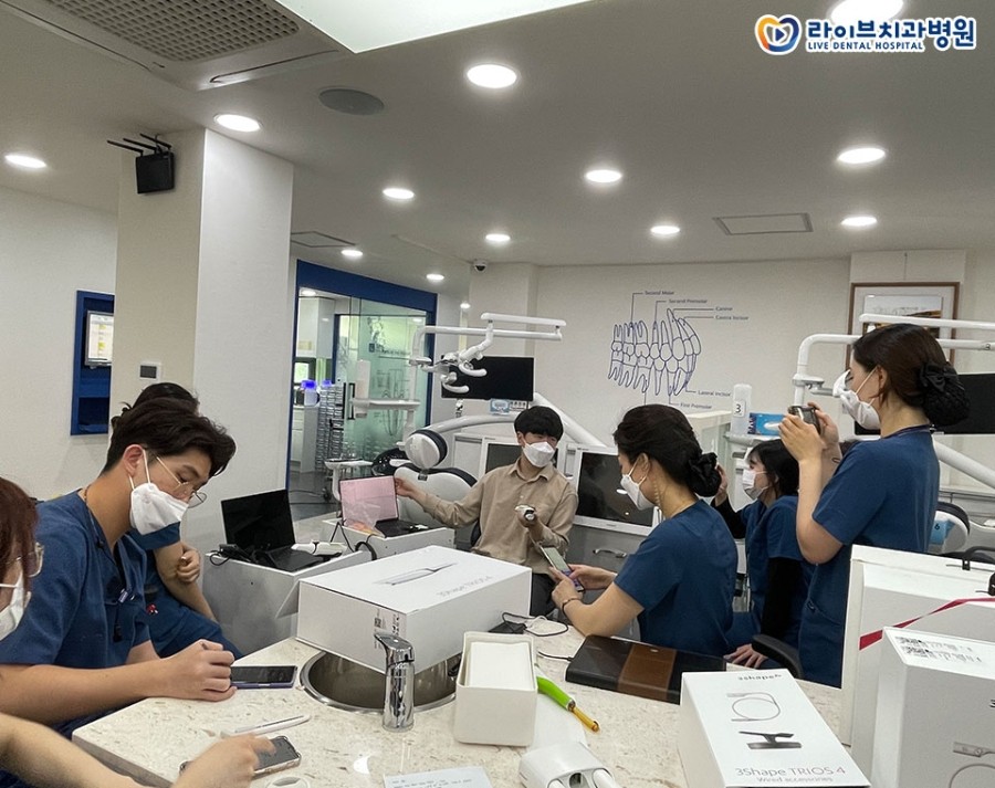 라이브치과병원 강남과 인천에 트리오스4가 설치되었어요! 관련 이미지 4
