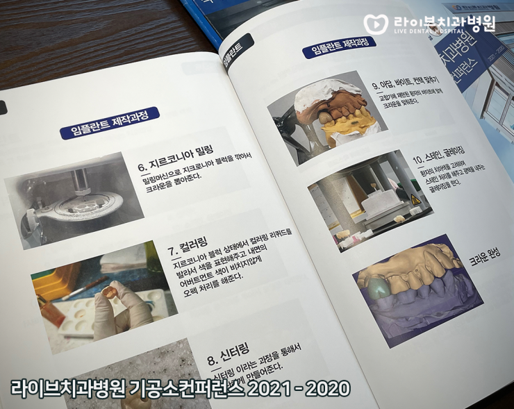 라이브치과 [2021-2020 닥터스&기공소 컨퍼런스] 책자 발간 소식 관련 이미지 4
