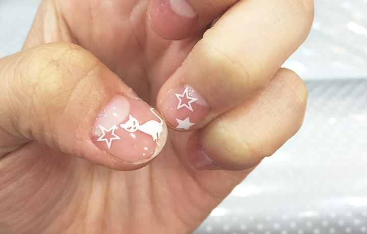 또 손톱에 손을 댄 며니의 두 번째 네일아트(?) 관련 이미지 2