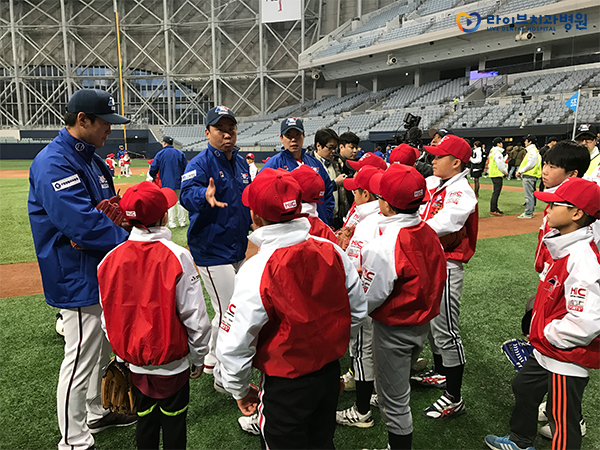 선수협과 함께하는 라이브한 유소년 야구클리닉 현장! 관련 이미지 2