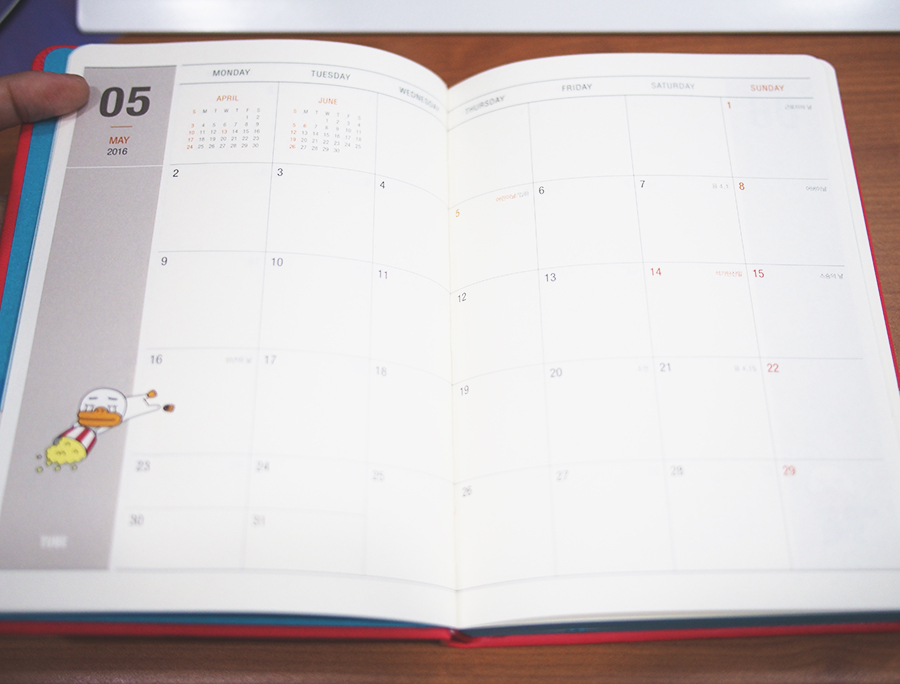 카카오프렌즈 다이어리 한정판을 지르다!! 관련 이미지 6