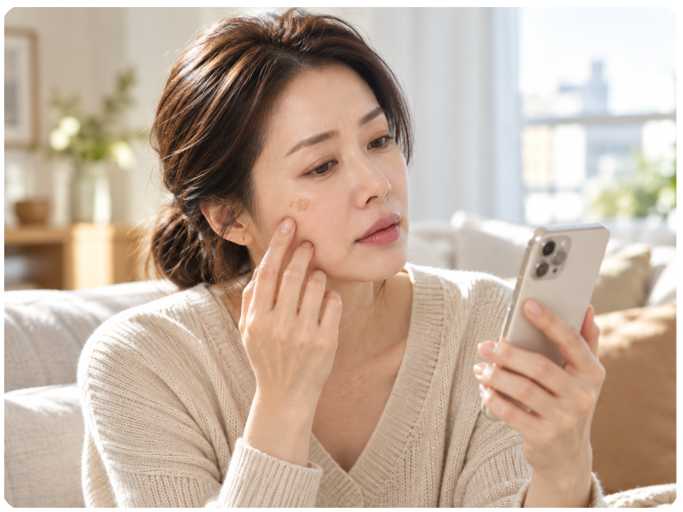 검버섯 원인, 나이가 들수록 얼굴에 갈색 반점이 생기는 이유 관련 이미지 4