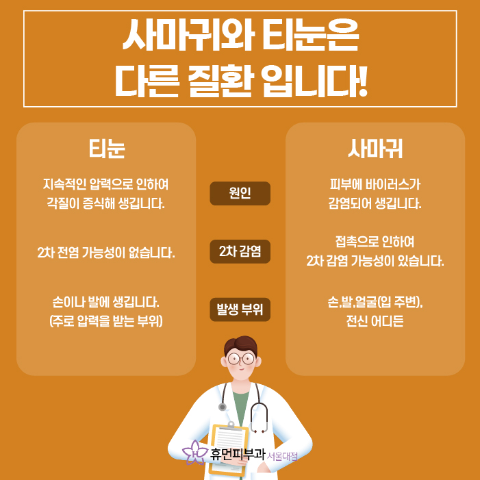 사당역피부과, 사마귀 관리 꼼꼼하게 하려면? 관련 이미지 4