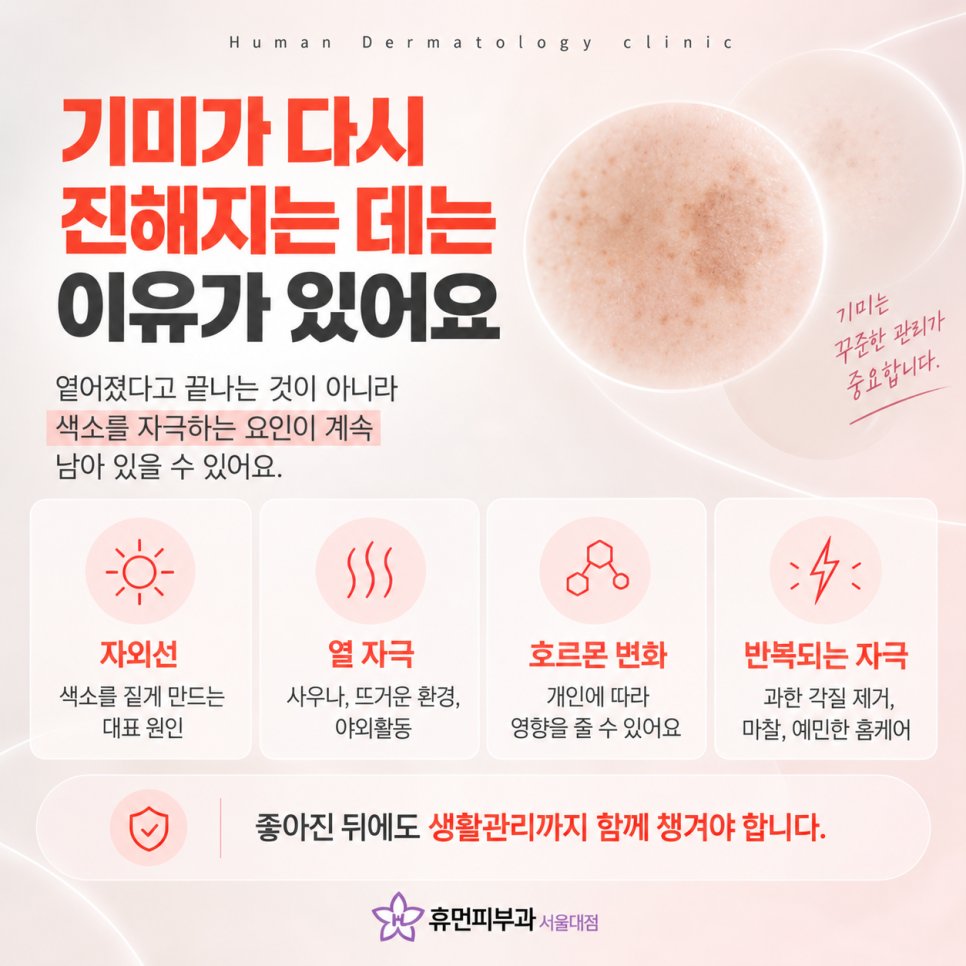 사당역피부과 기미, 왜 좋아졌다가 다시 진해질까요? 관련 이미지 4