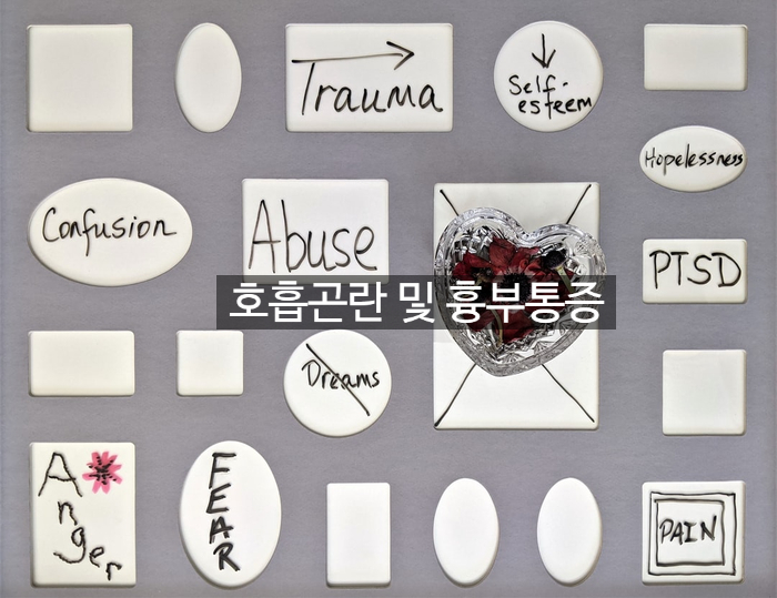 호흡곤란 및 흉부통증 정보 관련 이미지 1