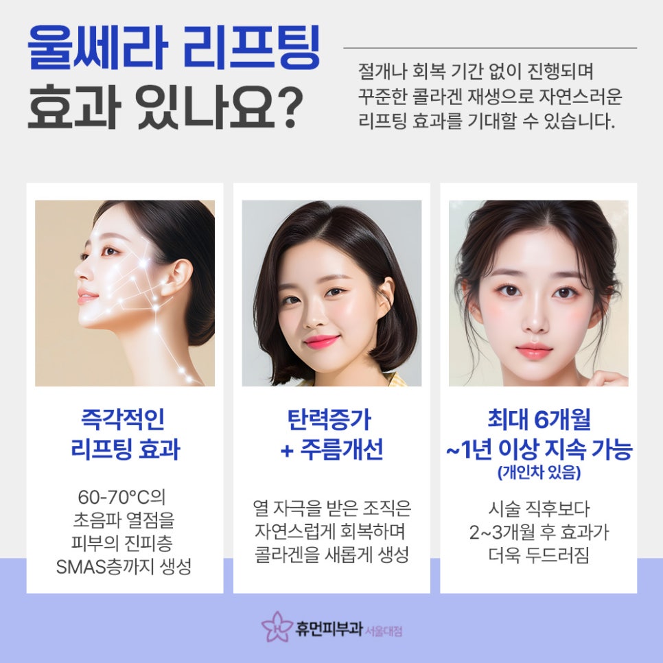 사당역울쎄라 피부 탄력 되찾을 수 있기에 관련 이미지 5