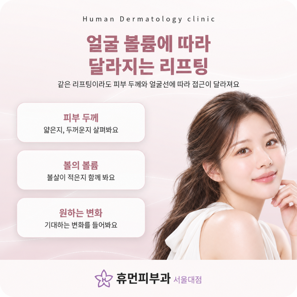 사당역피부과 울쎄라피프라임, 마른 얼굴은 시술 계획이 중요한 이유 관련 이미지 3