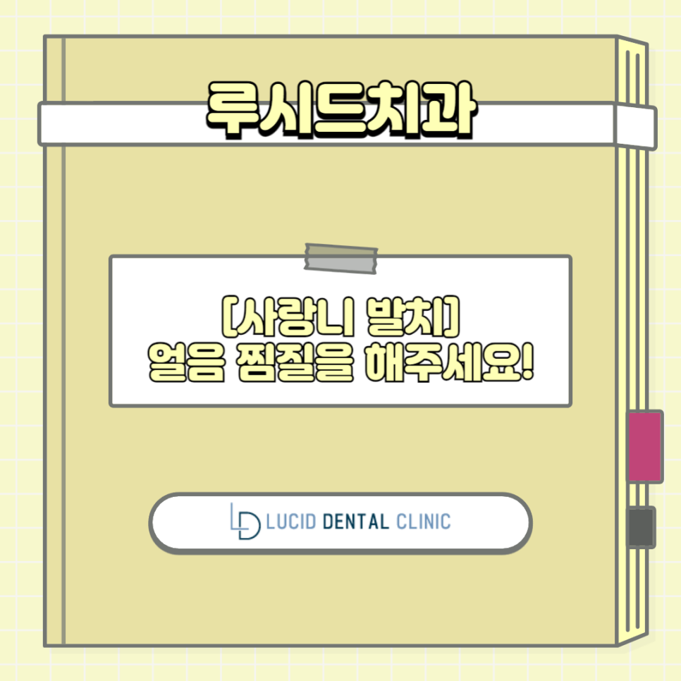 서초동 치과 구강 정보 소개! - "사랑니 발치 후 얼음 찜질은 왜?" 관련 이미지 6
