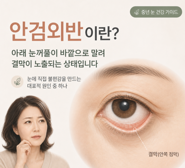 안검외반 교정술, 왜 관련 이미지 1