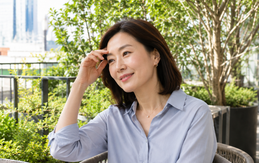Drooping Eyelids in Your 40s and 50s: Is Upper Blepharoplasty Enough? Criteria for Choosing a Brow Lift&middot;Forehead Lift image 3