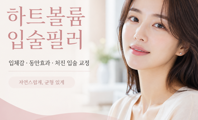 하트볼륨 입술필러, 입체감과 처진 입술 라인에 효과적인 이유 관련 이미지 1