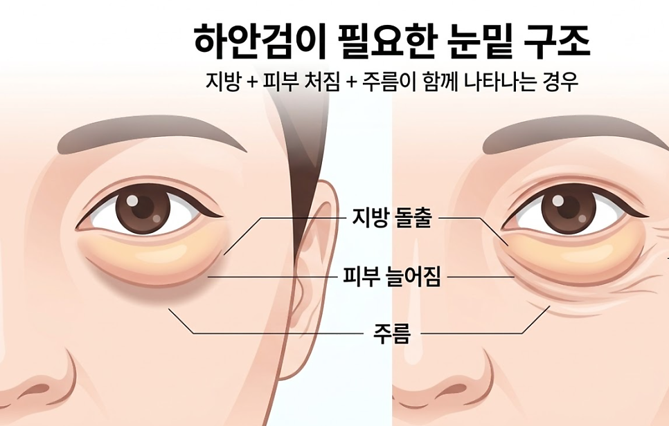 Mok-dong Under-Eye Fat Repositioning vs. Lower Blepharoplasty: In What Cases Does the Surgery Differ? image 4
