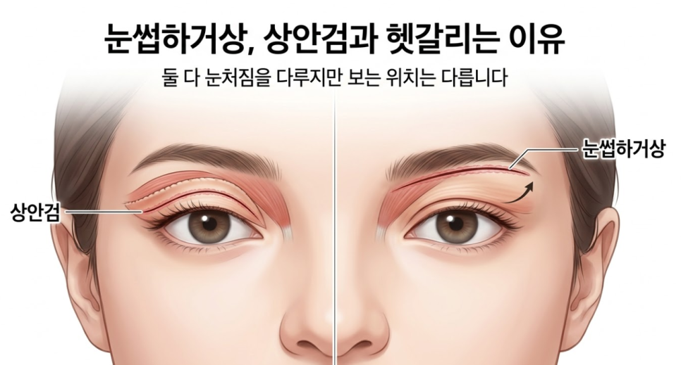 Why Eyebrow Lift Surgery in Mok-dong, Yangcheon-gu Is Often Confused with Upper Blepharoplasty image 1