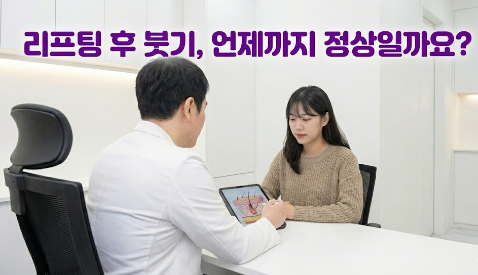 목동리프팅 후 붓기, 언제까지 정상으로 봐야 할까요? 관련 이미지 1
