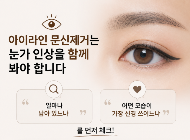 Mok-dong Eyeliner Tattoo Removal: What Matters More Than Color Is the Way It Has Spread image 3